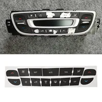 Autocollant de réparation de bouton de climatisation A/C de voiture, autocollant de réparation de bouton de climatisation pour Megane, Master, Scenic 3, 1 jeu 1