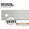 Hand Flush Cut Saw Wooden Handle Flat Accurate Woodworking Trim Tool for Garden Pruning Carpentry Decoration Household Saw 4