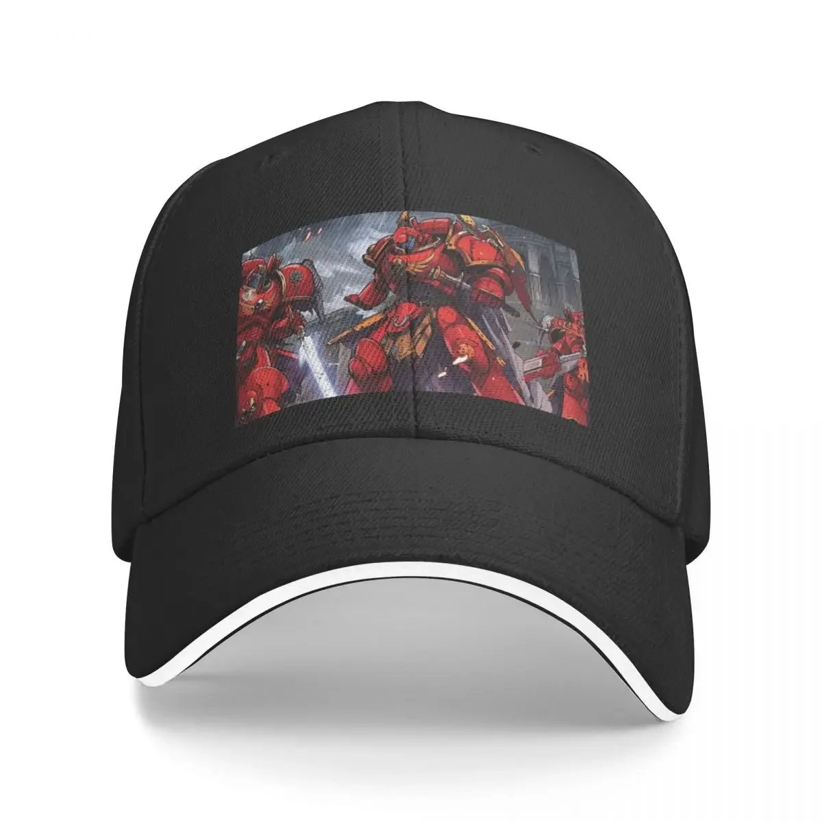 Anime Blood Angels Battle Scene Berretto Da Baseball Cappello Da Tè Cappello Soffice |-F-|