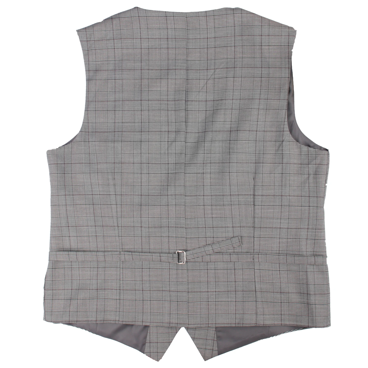 Grey Glen Check Mens Vest Men Custom Made Waistcoat Wedding Vest For Men Gilet Homme Gilet Sans Manche Homme Gilet Costume Homme