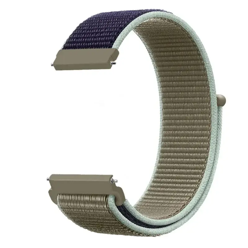 20mm 22mm Nylon Loop Strap For Garmin Forerunner 55 165 265 965 255 Active 5/Vivomove Trend/Vivoactive 5/Venu 3/2 Bracelet Belt - Image 88