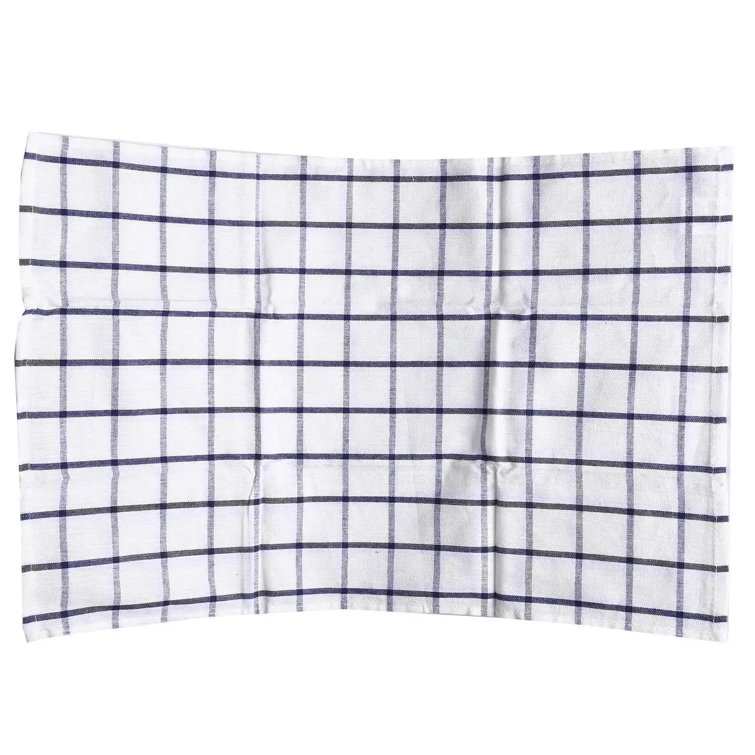 3Piece High Quality Blue White Striped Tea Towel Kitchen Towel Napkin Table Cloth Cotton Woven Fabric