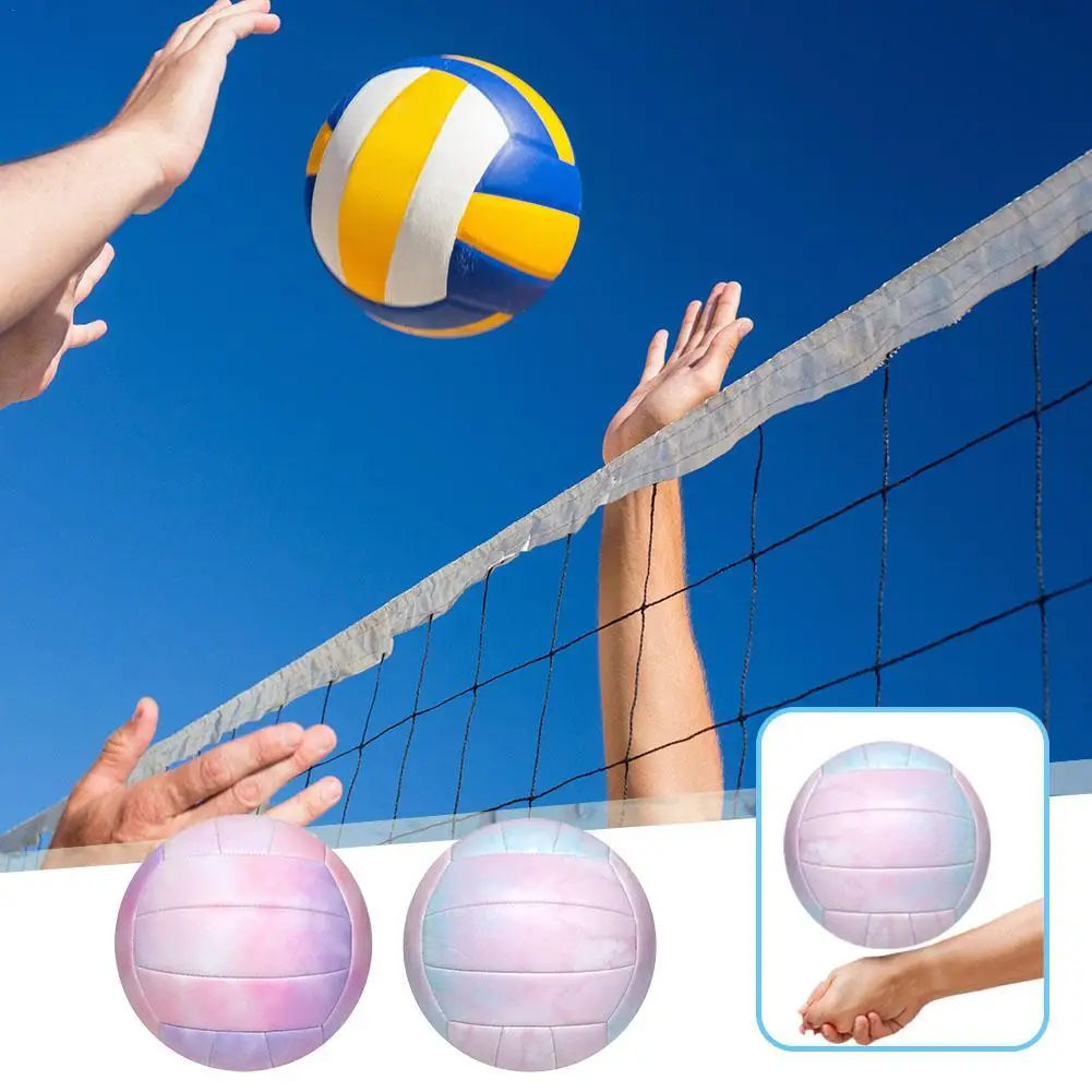 Volleyball Official Size 5 Water Resistant Soft Touch Volleyball For Beach Game Gym Indoor & Outdoor Training