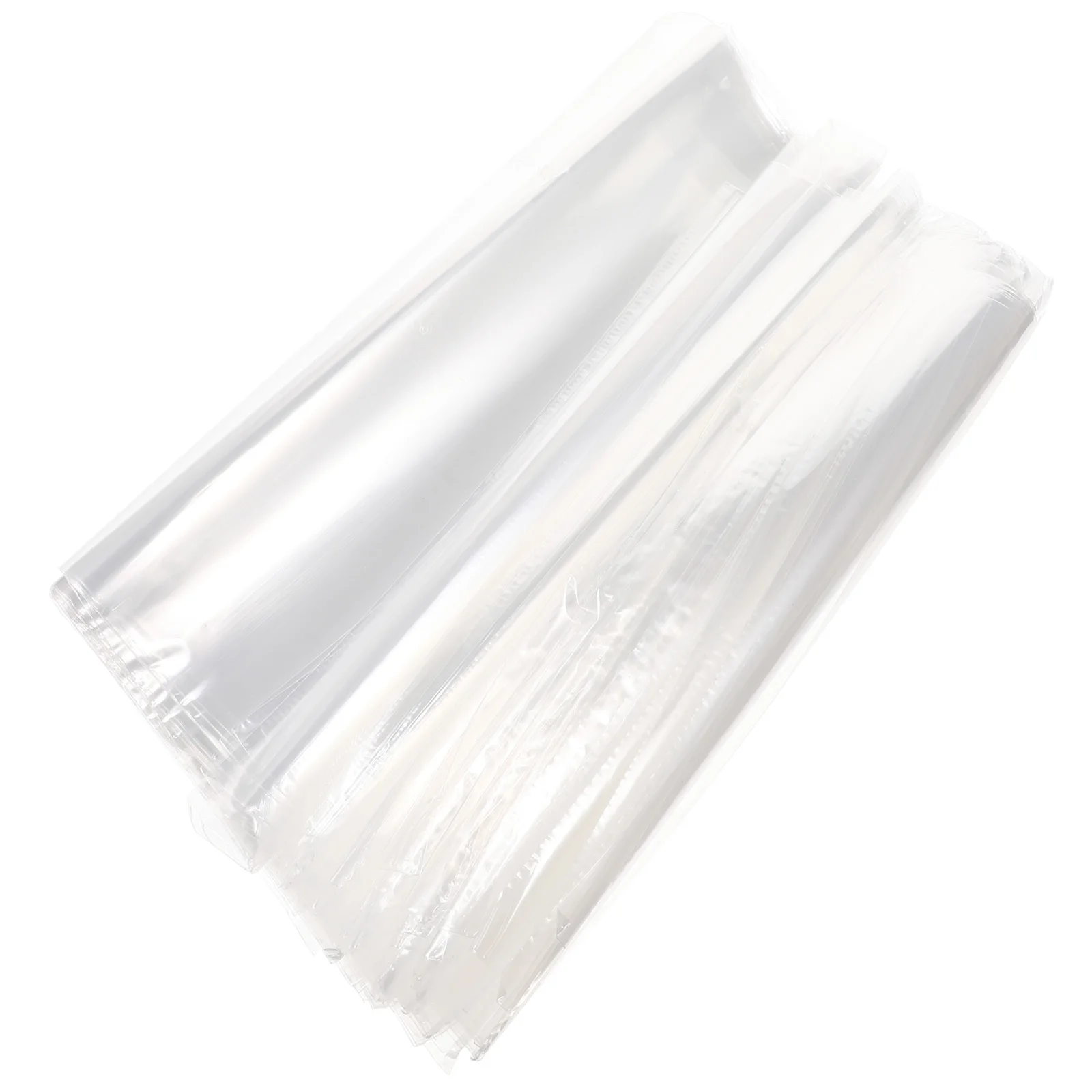 

200pcs Clear Heat Clear Packing Odorless Clear Packing Heat Shrink Film Bags