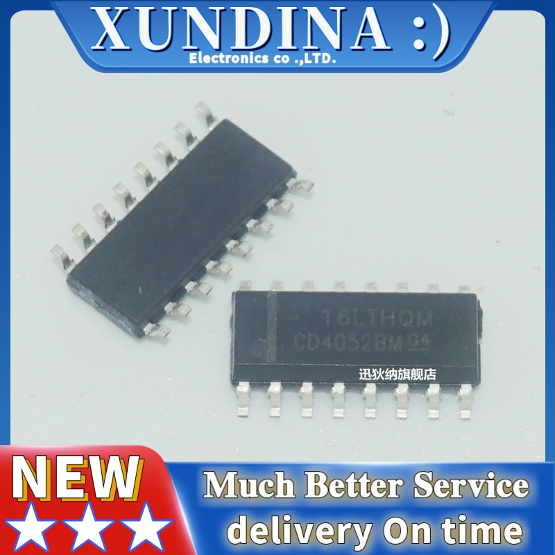 

5PCS/LOT CD4052 CD4052BM SOP-16 new and original IC