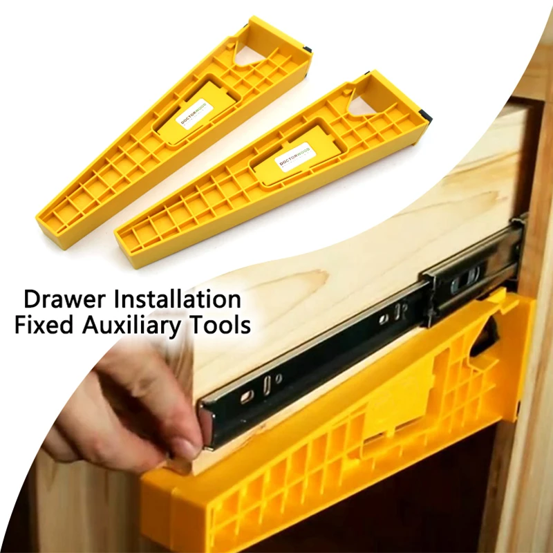 

Drawer Track Jig Installation Aids Punch Positioner Mounting Template Locator Fast Installation Of Locator Mounting New