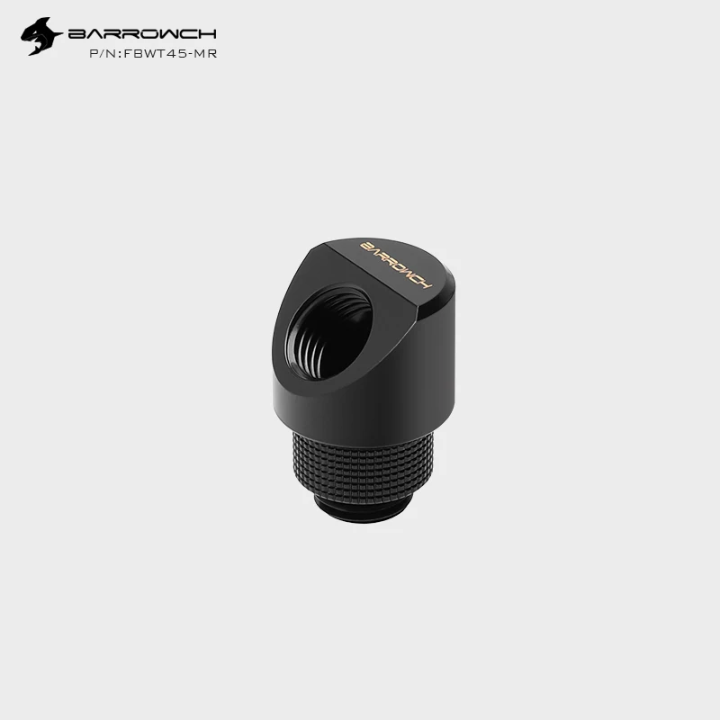 Barrowch Acessórios Rotativos 45 90 Graus g1 360 Peças Kit de Loop de Refrigeração Líquida Armário Conector de Construção Embutido - Imagem 4