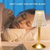 LED Table Lamps 3 Color Touch Dimming Night Light USB Rechargeable Cordless Atmosphere Bedroom Bedside Reading Lamps Decor Light 6