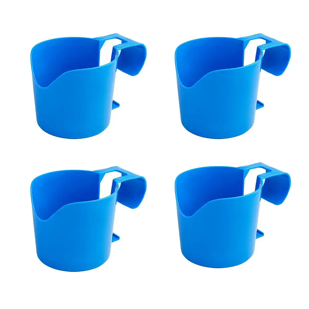 4pcs Swimming Pool Cup Holder Storage Rack Swimming Pool Beverage Beer Cup Holder Hand Soap Hanger Shelf