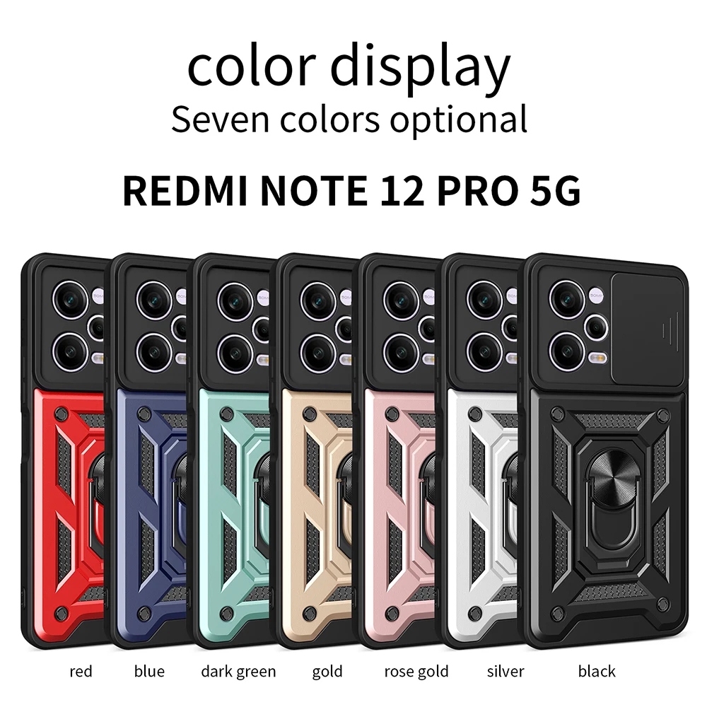 Shockproof Armor Magnetic Case For Poco F6 F5 F4 GT F3 X5 Pro X4 GT X3 NFC Coque For Poco M5S M4 M3 Pro C40 Holder Phone Cover S77b5b8d9d061494f922b3d328500e9a8j