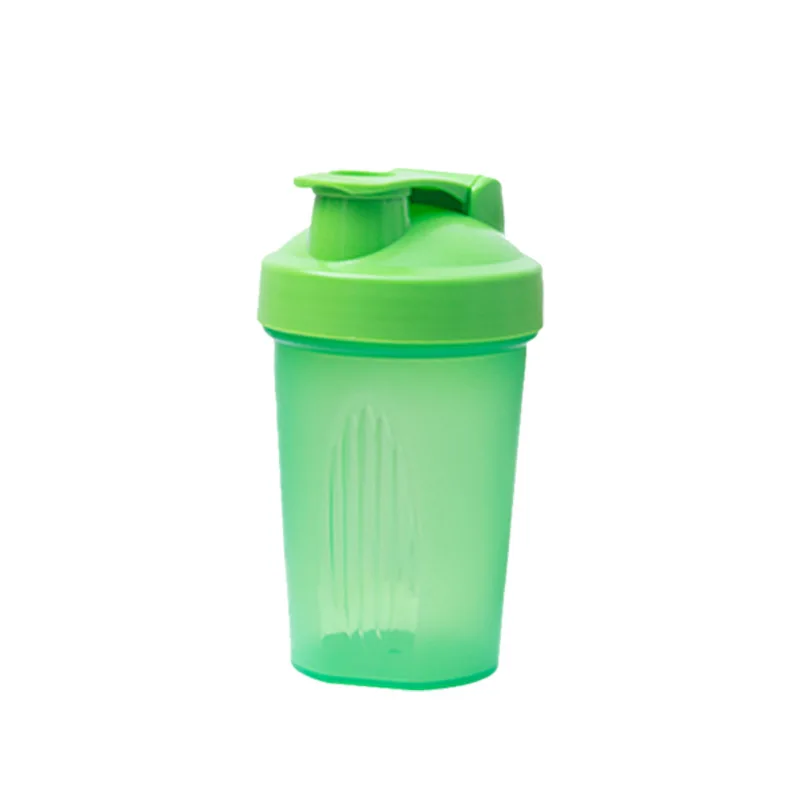 Dyttdg Coffee Cups 12 oz 500ml Shaker Bottle,Shaker Bottle with Stirring Ball,Water Cup for Fitness, Classic Protein Mixer Shaker Bottle School