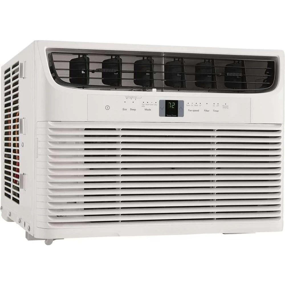 FHWC103TC1 Window Air Conditioner, 2024 10,000 BTU Electronic Controls, White 21.4"D x 18.9"W x 14.6"H 2