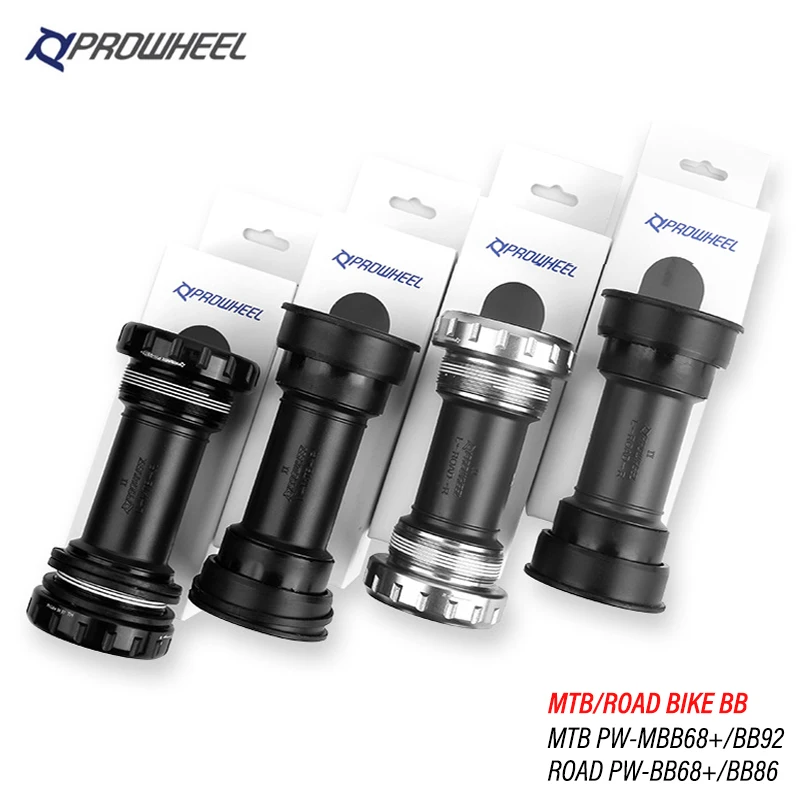

PROWHEEL MTB Mountain Bike Road Bicycle Bottom Bracket BB BB73 BB92 BB68 BB86 Axis For SRAM GXP 24mm Chainset Cycling Parts