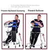 High Quality Adult Walker & Rollator Elderly Disabled Walking Training Aid for Rehabilitation Standing Support 6