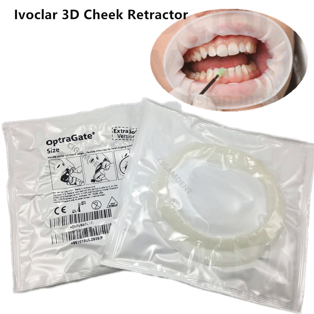 

OptraGate 3D Dental Mouth Opener Lip Cheek Retractor O Shape Regular Small Ivoclar Vivadent Teeth Whitening