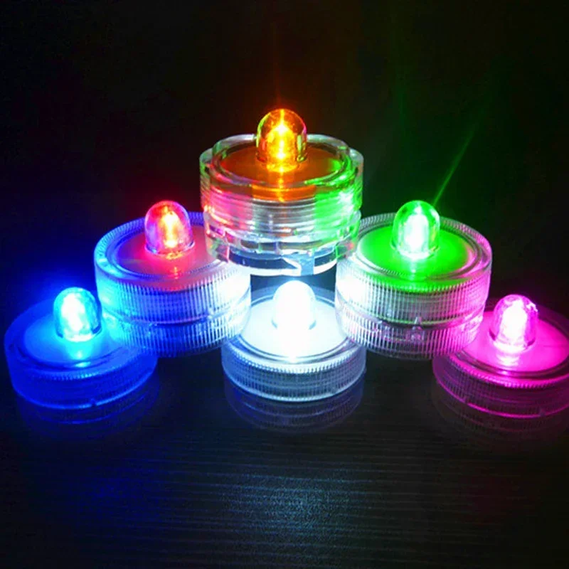 Mini Aquarium LED Lighting Waterproof LED Candle Lamp Fish Tank Diving Light Landscape Lamp Party Wedding Lighting Decoration aquarium light led lamp aquarium lamp