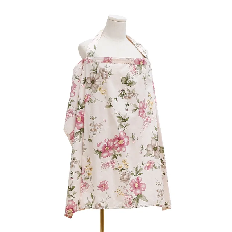 100x70cm Cotton Mother Cape Blanket Nursing Apron Carseat Stoller Cover Lactation Maternity Clothes for Baby Nursing Cloth