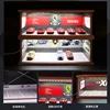 1:64 Scale Diorama Car Garage Model Assemble LED Lighting Car Parking Lot Backdrop Display Scene Model Toy Collection Gift 5