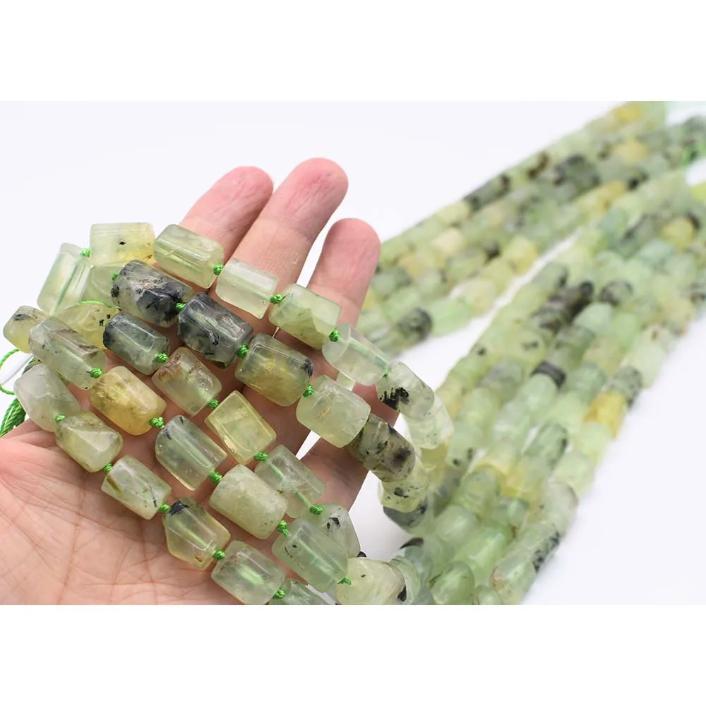 

Бусины Из Натурального ассиметричного цилиндрического камня, 12 х14 мм, 15 дюймов