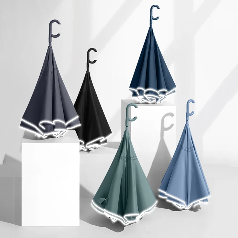 

Luxury Reverse Cheap Umbrellas Men Black Automatic Parasol Kids Umbrellaproof for Women Paraguas Plegable Household Merchandises