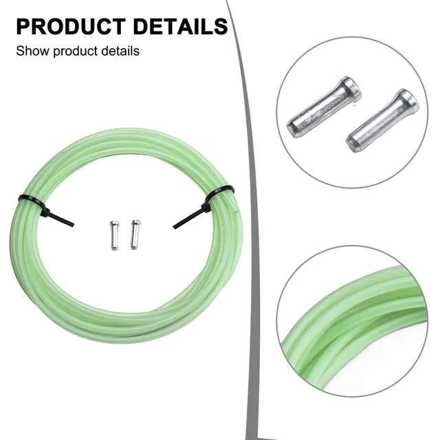 YNK Pack Of 3 Meters, Protective Sleeve Slick Tube Liner
