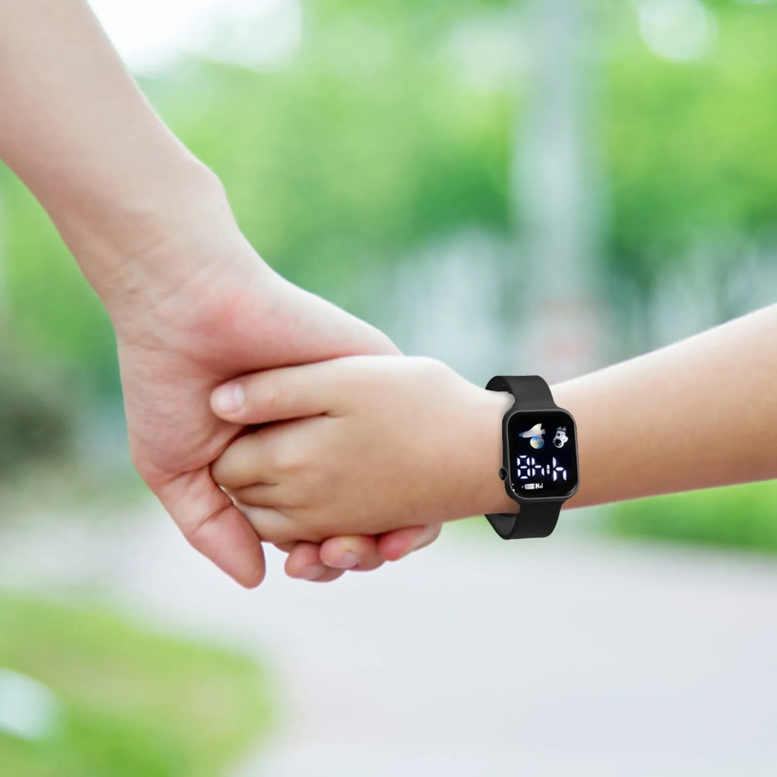 New Led Electronic Watch For Children Square Digital Outdoor Sports Students Watch Electronic Watch Gifts Relogio Feminino 6
