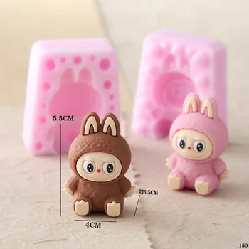 Cute 3D Character Silicone Mold 1