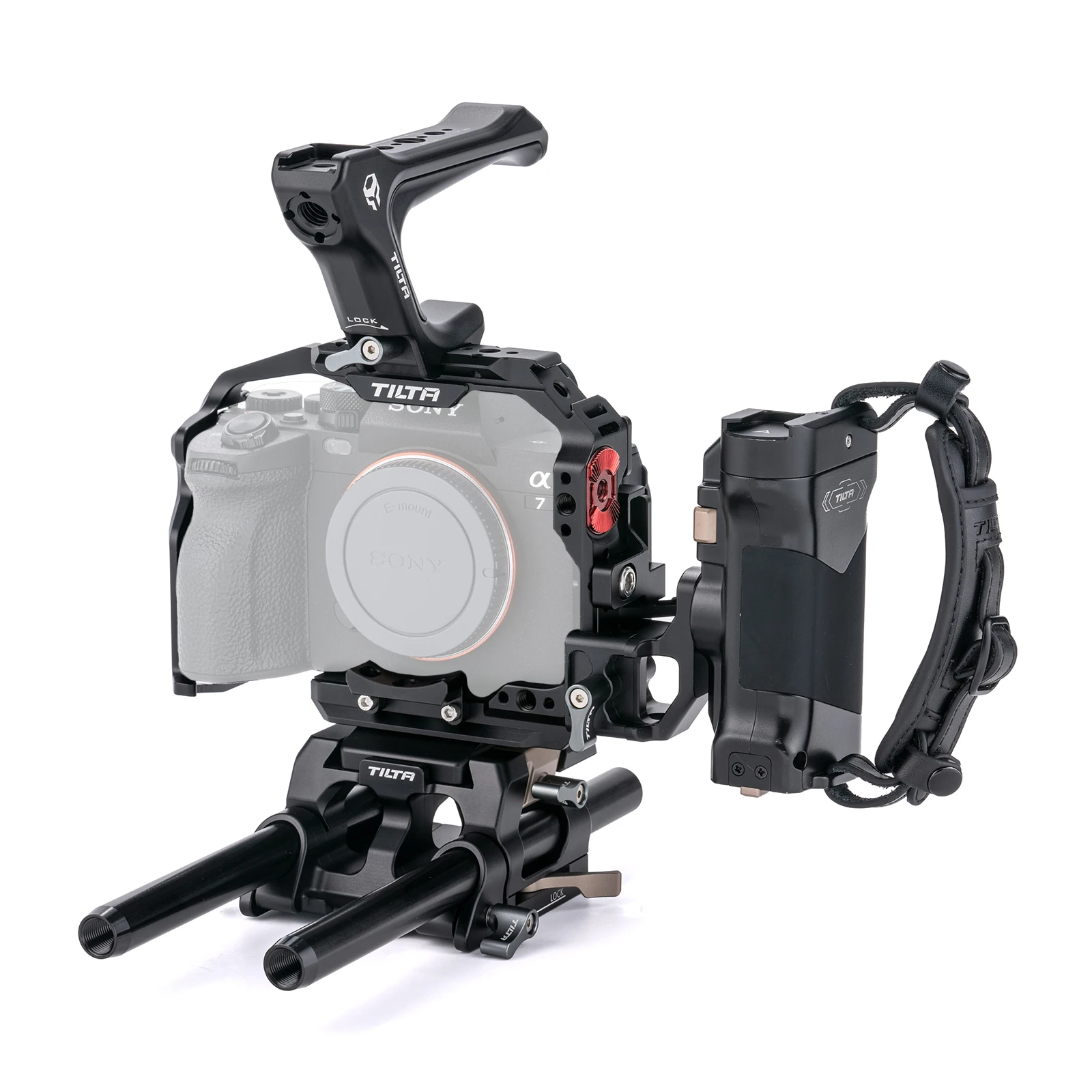 Tilta Ta-T30-B-B Sony A7M4/A7R5 Gabbia Per Fotocamera Per Sony A7 Iv Pro Kit Per Fotocamere Dslr Sony A7 Iv Sony A1 A7S3 A7R4 A9 A73 A7R3