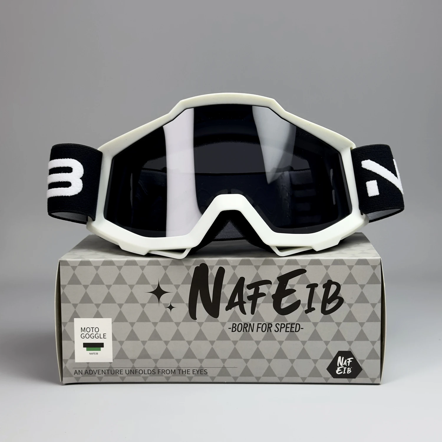 NAFEIB Motorcycle Goggles N17 Motocross Cycling Glasses Outdoor Off Road Skiing Sport MTB ATV Dirt Bike Racing Goggles 