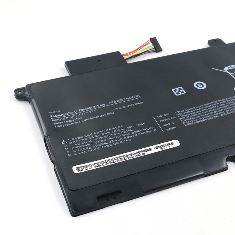 Bateria do Portátil para Samsung Aa-pbxn8ar 900x4d Np900x4c Np900x4b Np900x4 Np900x46 Np900x4c-a01 A02 900x4b-a01de A03 7.4v 62wh Novo - Imagem 4