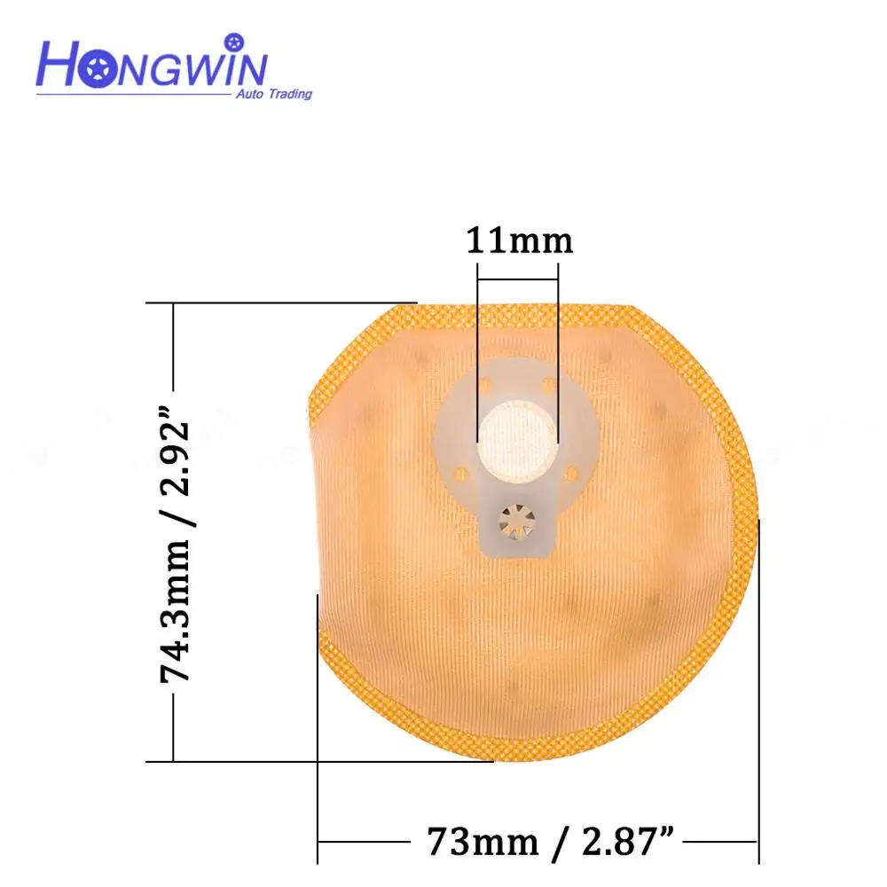 Fuel Filter Motorcycle Fuel Filter OEM#: 31090-07000 3109007000 Fuel Pump Filter Strainers Hyundai Elantra 2006-i30 2007-i10 Kia Ceed Picanto size: 74.5*73mm