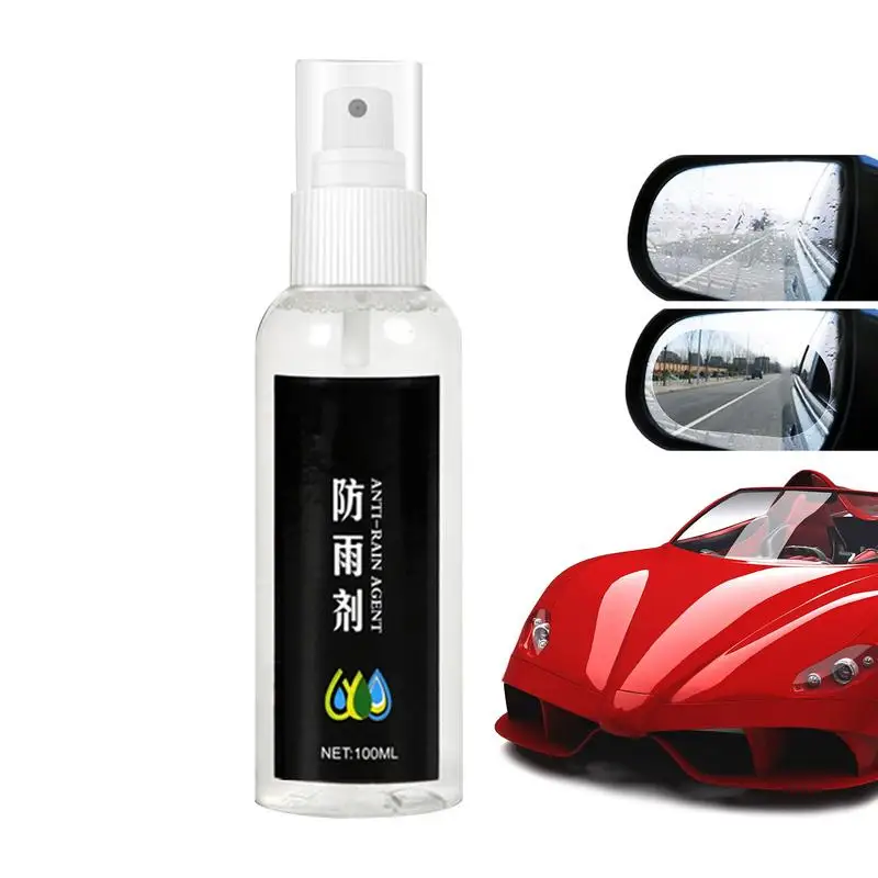 

Anti Fog Spray For Glasses Car Rainproof Agent Rain Remover 100ml Long Lasting Waterproof Coating Portable Car Windshield Spray