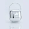 MIYOCAR personalized silver Metallic bling pacifier box and pacifier clip BPA free dummy Luxury baby shower gift 3
