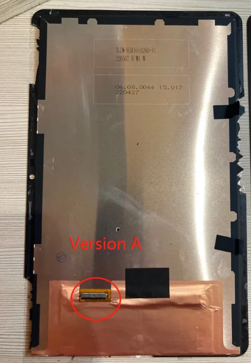 Digitador da Tela Táctil para Teclast T40 Pro Conjunto da Exposição do Lcd Painel Táctil Tla002 104 Dentro - Imagem 3