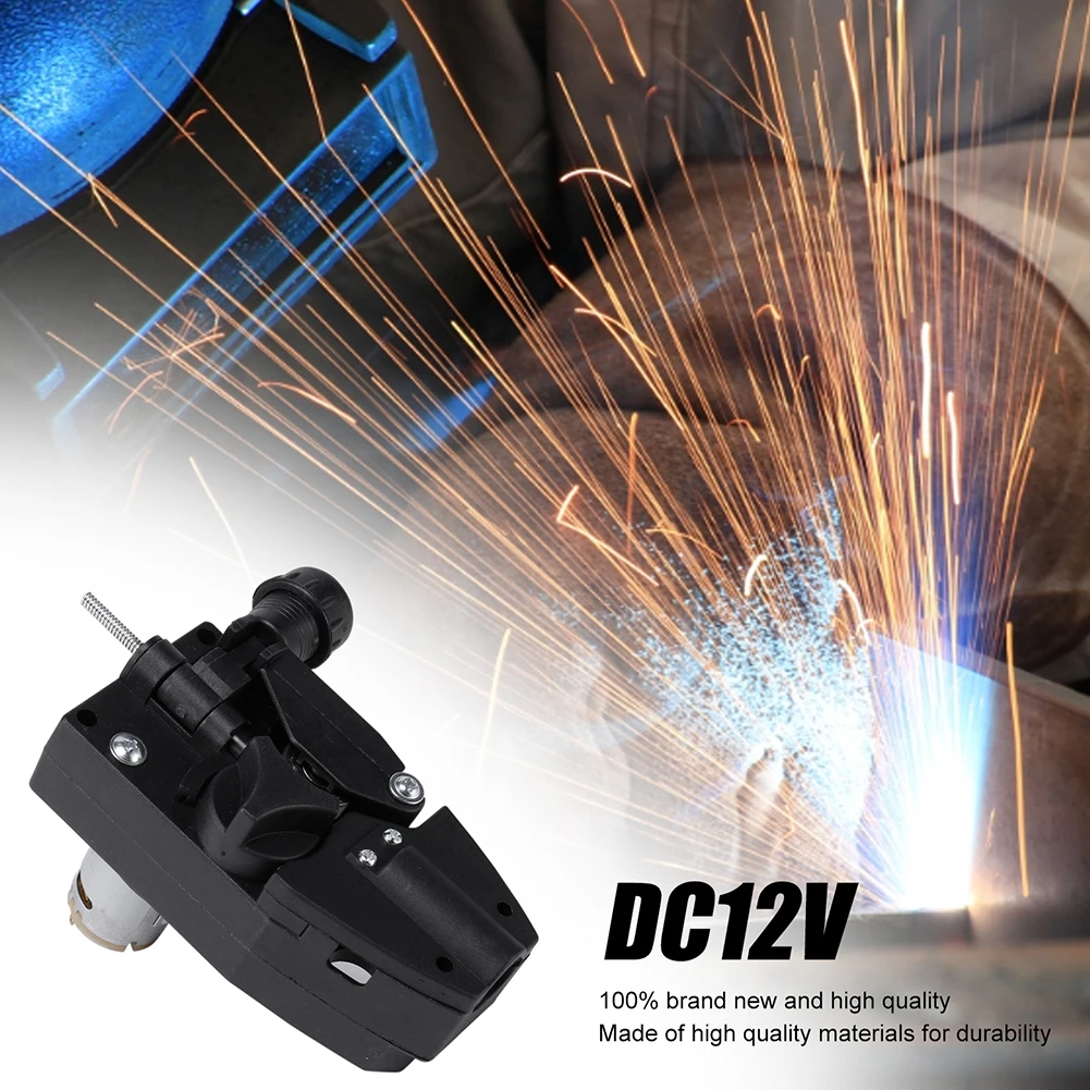 DC 12V MIG Wire Feeder Assembly Light Duty 10W Mig Welding Wire Feeder Low Noise Roll 0.6-1.0mm for V K Groove