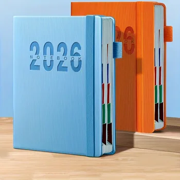 Agenda giornaliera 2026 (400 pagine) – Calendario con una pagina al giorno cancellabile per la gestione del tempo e l'autodisciplina, per l'uso in ufficio