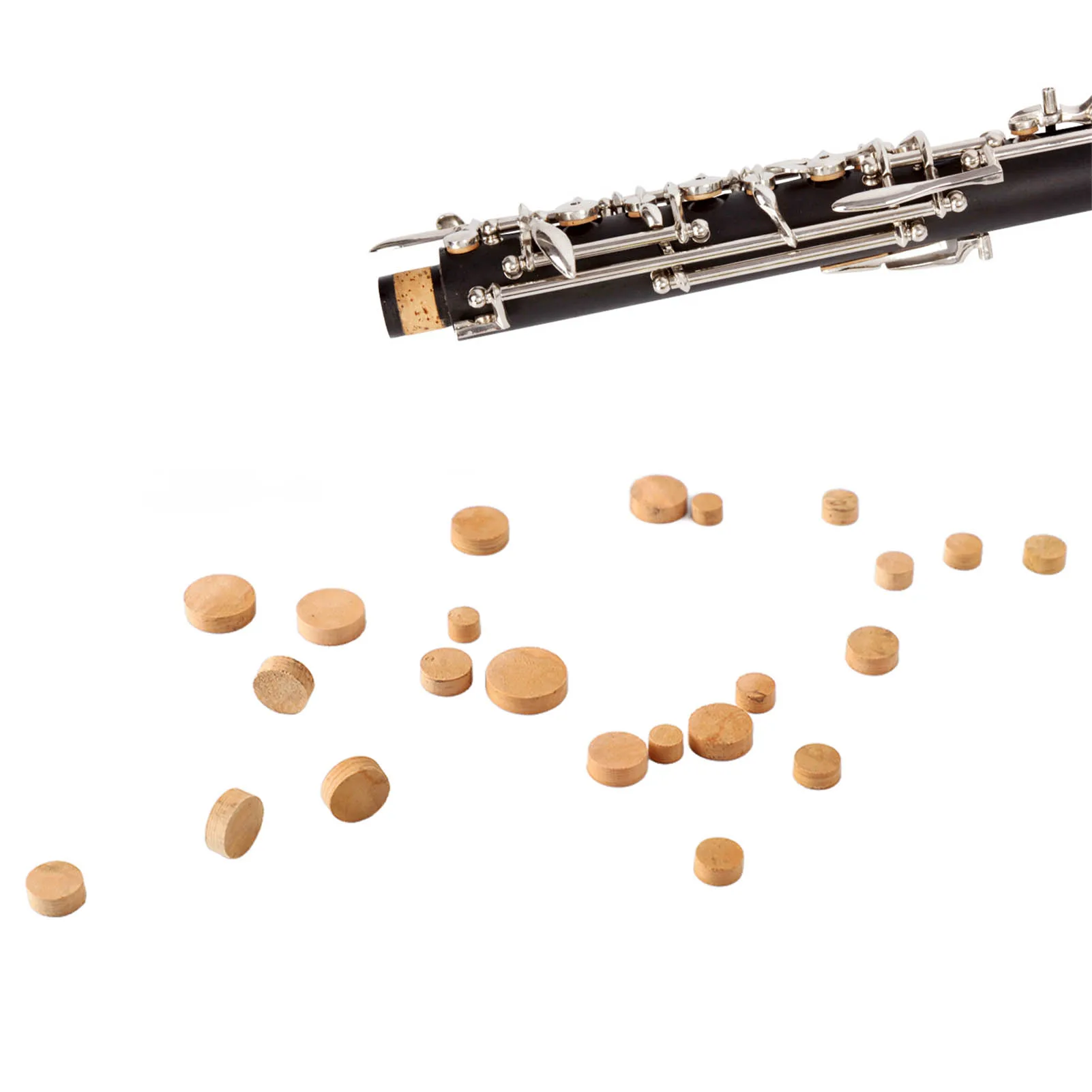 23PcsOboePadsCorkOdorlessSoftGoodSealingWearResistant