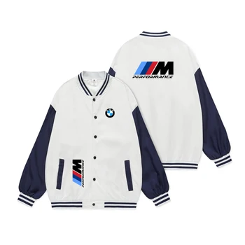 2024 new men's and women's cycling motorcycle jacket BMW jacket racing team high-quality oversized sports bicycle jacket BMW
