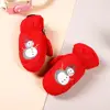Cute Cartoon Winter Children Ski Gloves Thick Warm Non-slip Mittens Waterproof Windproof Outdoor Sports Gloves for kids 3