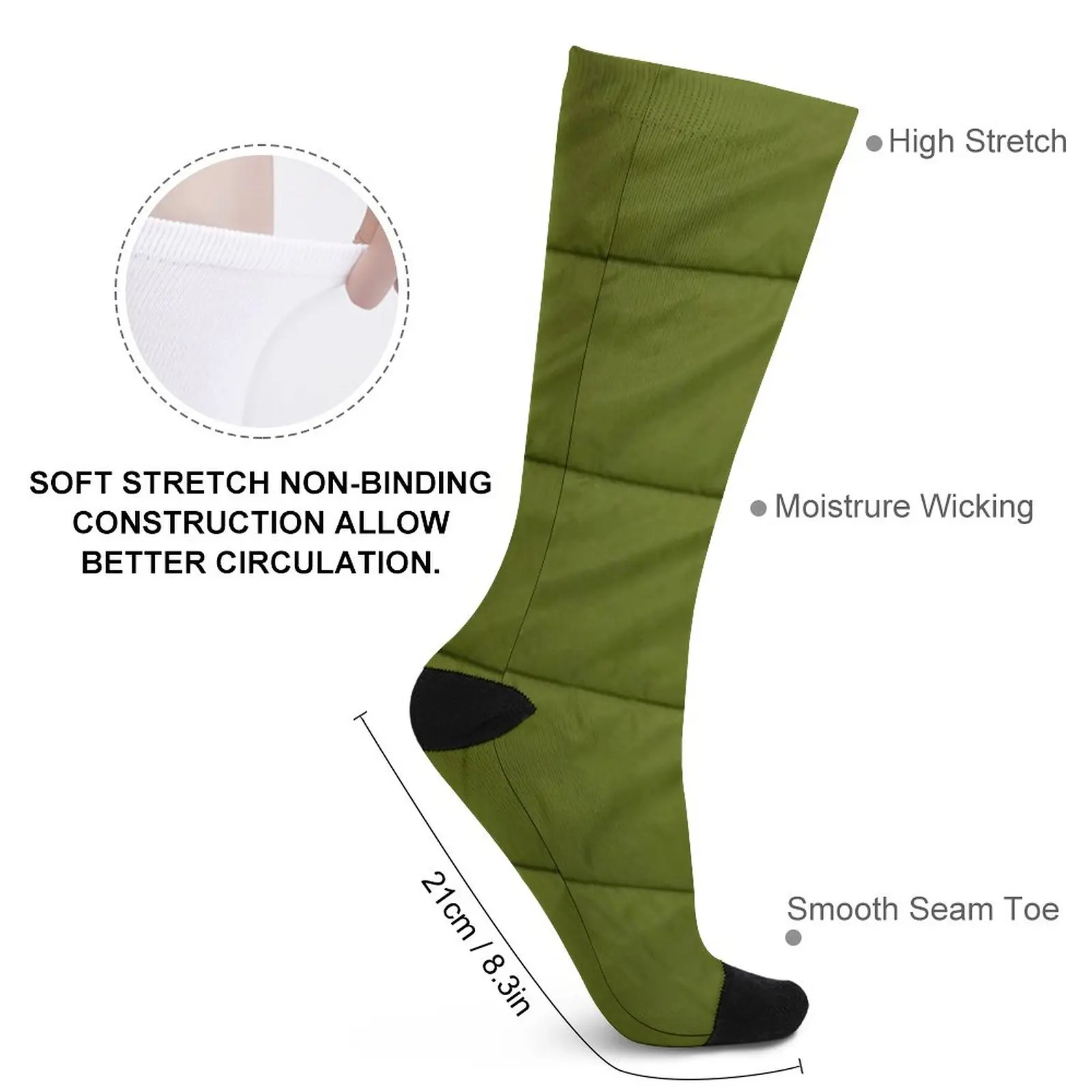 Sleeping Bag (green) Socks Men′s sock socks aesthetic