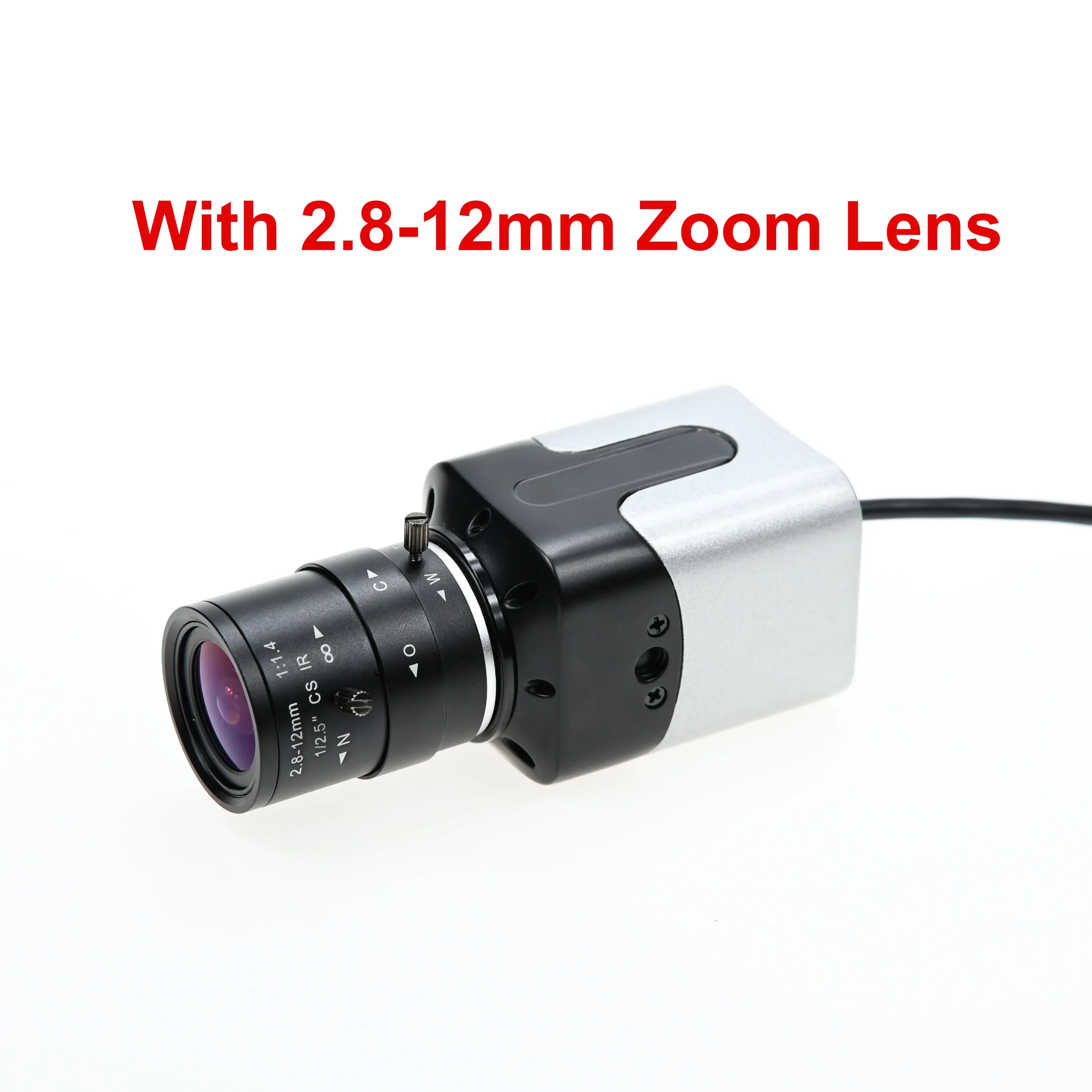 120FPS Global Shutter USB Camera 720P, OV9281,Monochrome,1MP Webcam 1280x720,With 5-50mm Varifocal CS Lens ,Capture High Speed