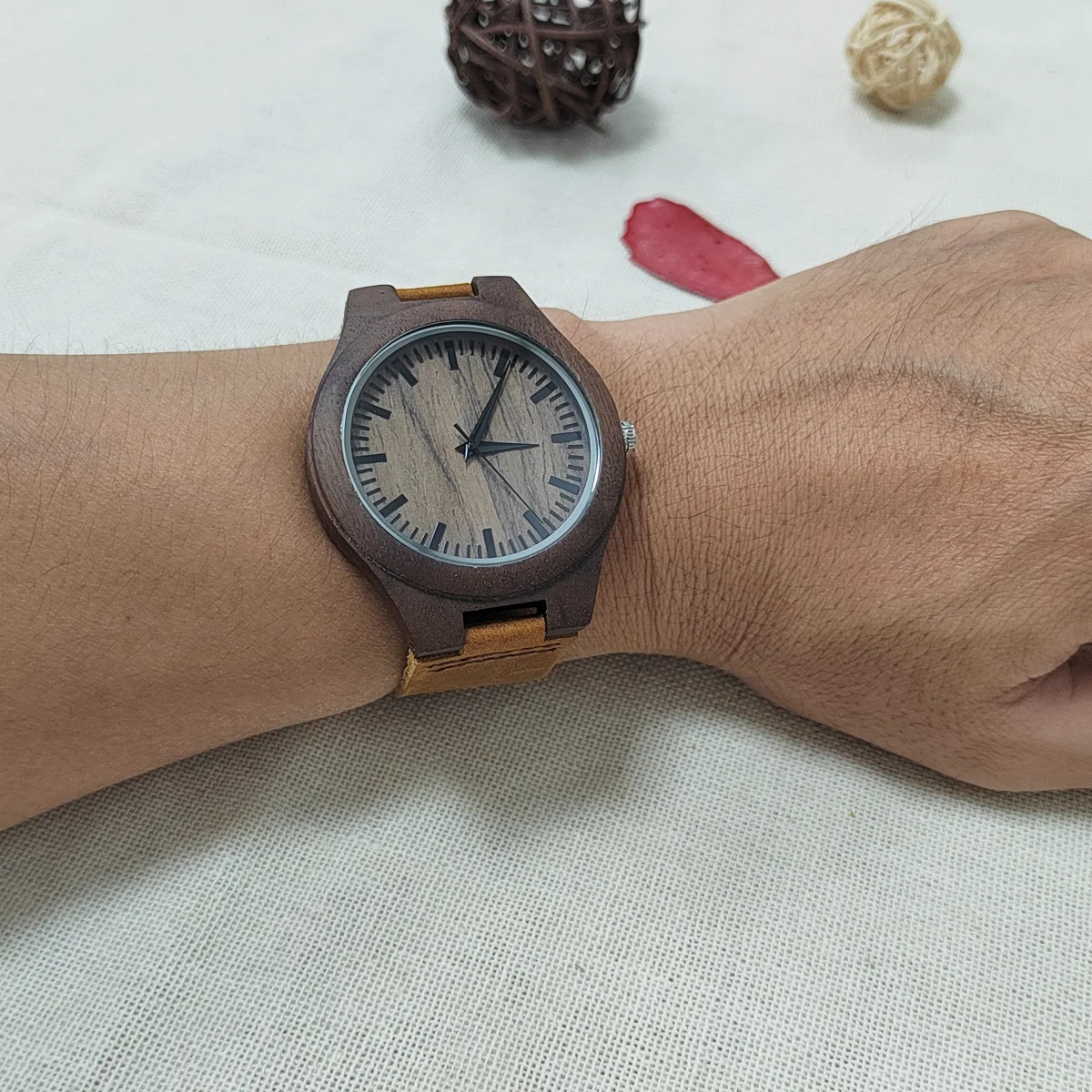 Wrist Watch Women relogio masculino Quartz Watches Men Wood Wristwatches Gifs Support Customization Wholesale Dropshipping 5