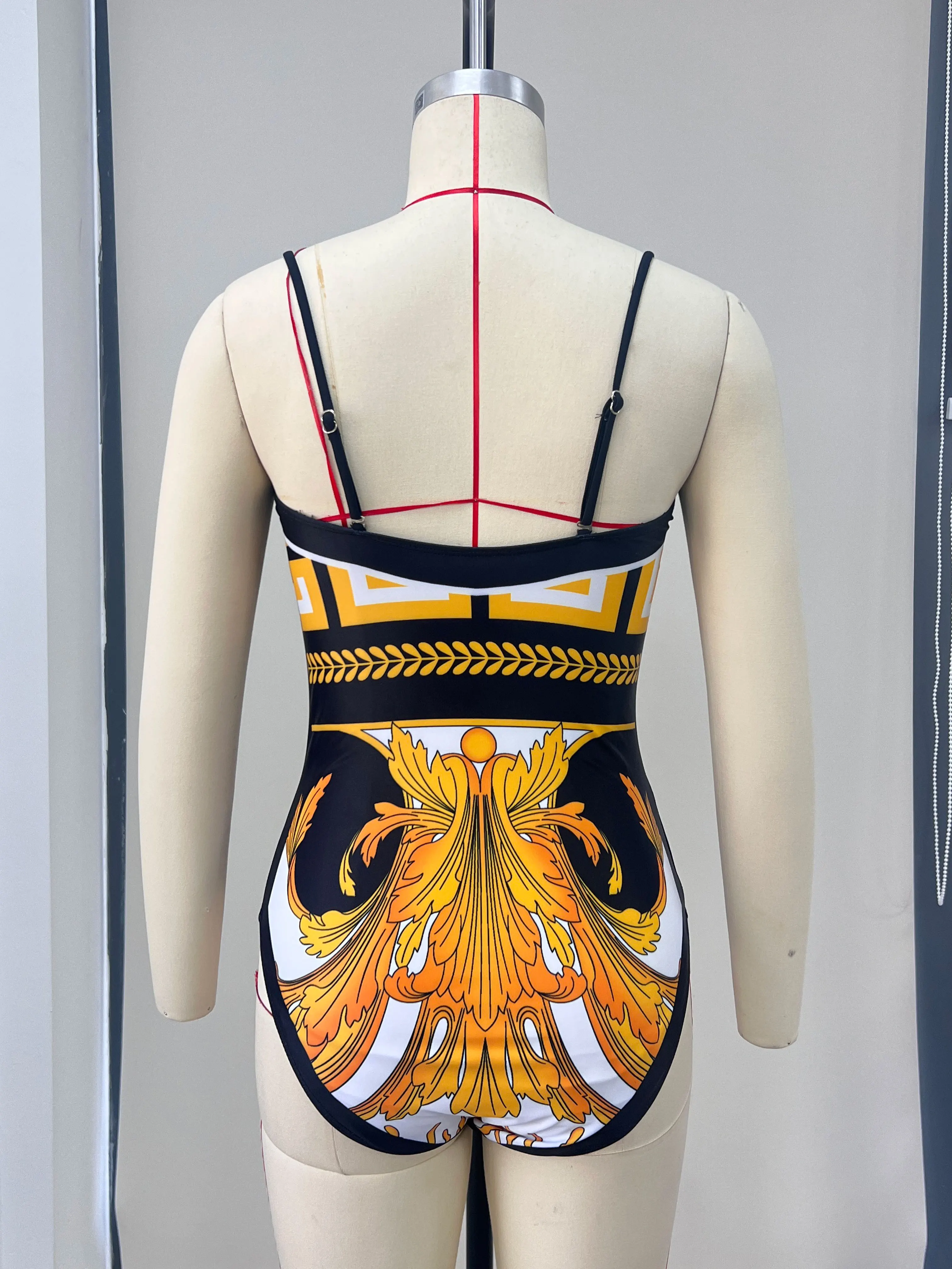 2025 New Arrival Push Up Women Bikini Set Floral Printed Ruffle Bikinis Strappy Bandage Swimwear Brazilian Biquini Bathing Suit 6