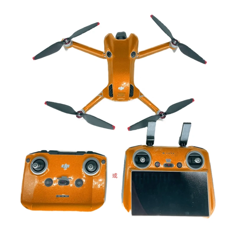 For DJI Mini 4 Pro Drone RC 2/RC-N2 Remote Controller Stickers Protective Film Anti-scratch Decals Skins Personalized Refit Kit drone accessories fashion stickers camera sticker smartphone stickers