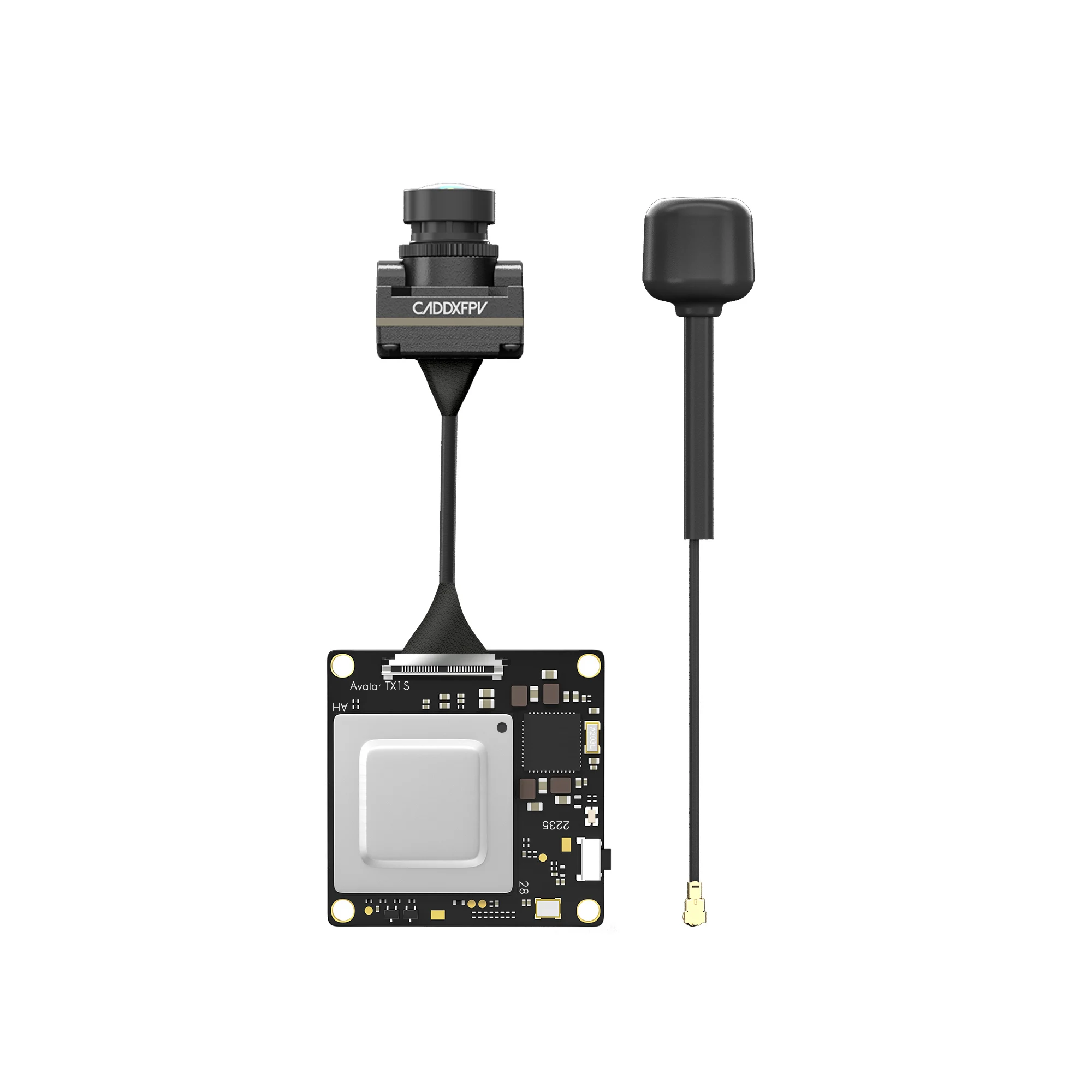 Caddx Walksnail Avatar HD Mini 1s Kit 1080P 60fps nanoCamera V3 VTX 8G Avatar Mini 1s Lite Kit Low Latency for FPV Racing Drone thumbnail 2