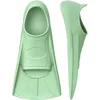 Swimming Fins for Children Adults Unisex Freestyle Silicone Short Fins for Swimming Diving Training Frog Kick Propulsion 4
