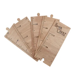 Nordic Wooden Kids Height Growth Chart Ruler (OneSize)