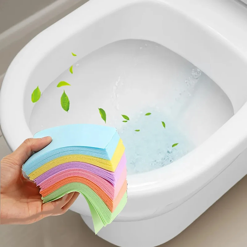 Toilet Cleaner Sheet Mopping The Floor Toilet Cleaning Household Hygiene Toilet Deodorant Yellow Dirt Toilet Cleaning Tool