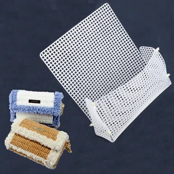 New Auxiliary Weaving Plastic Mesh Plastic Mesh Kit with Fawn Chain Buckle Plastic Sewing Needle DIY Bag Accessories