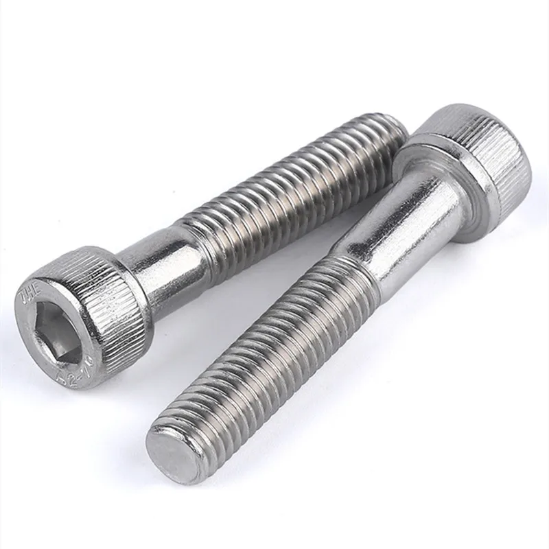 M4 M5 M6 M8 M10 M12 304 Stainless Steel Hexagon Socket Head Cap Screw Tapping Screw Hexagon Bolt L =30-120MM hexagon socket screw